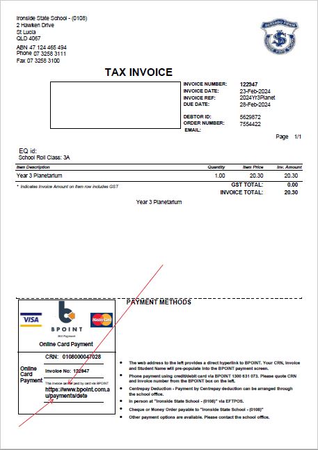Example Invoice